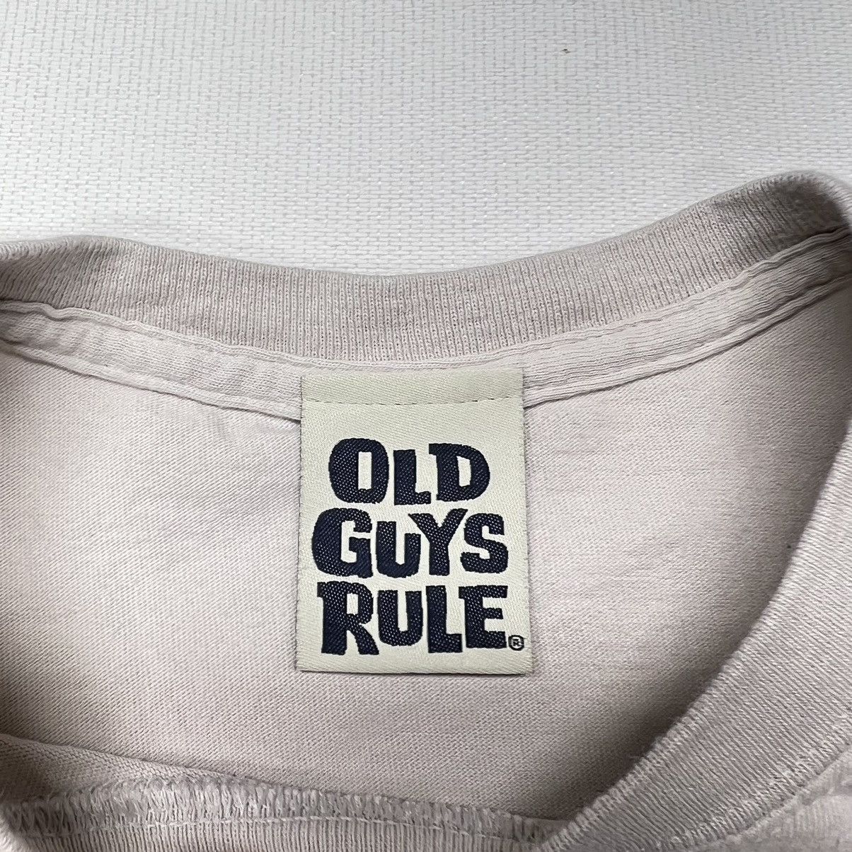 Vintage Old Guys Rule Tee Shirt Beige John Wayne Graphic Dad Y2K Size US L / EU 52-54 / 3 - 9 Thumbnail