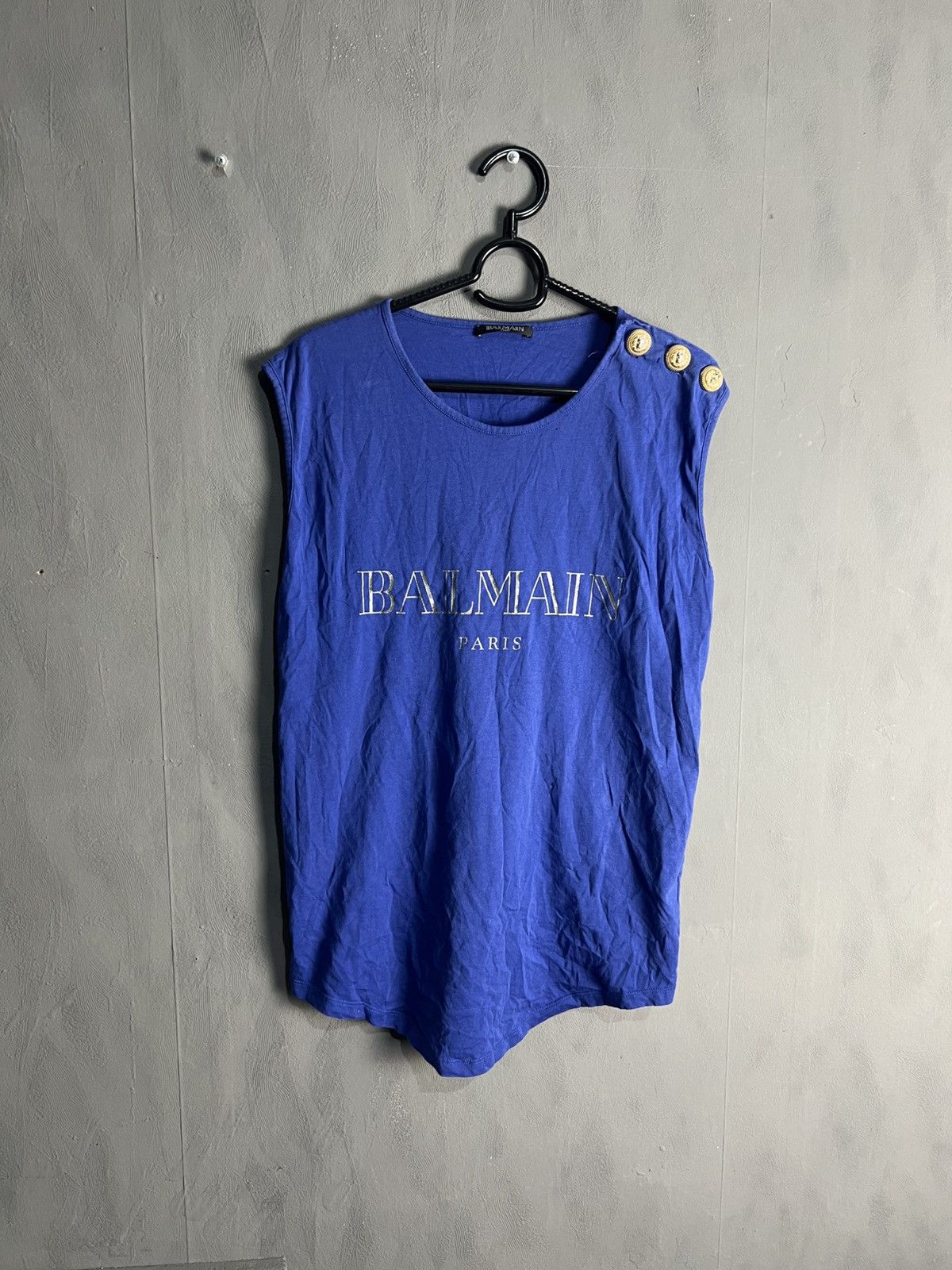 Balmain balmain vintage tank top Size US S / EU 44-46 / 1 - 1 Thumbnail