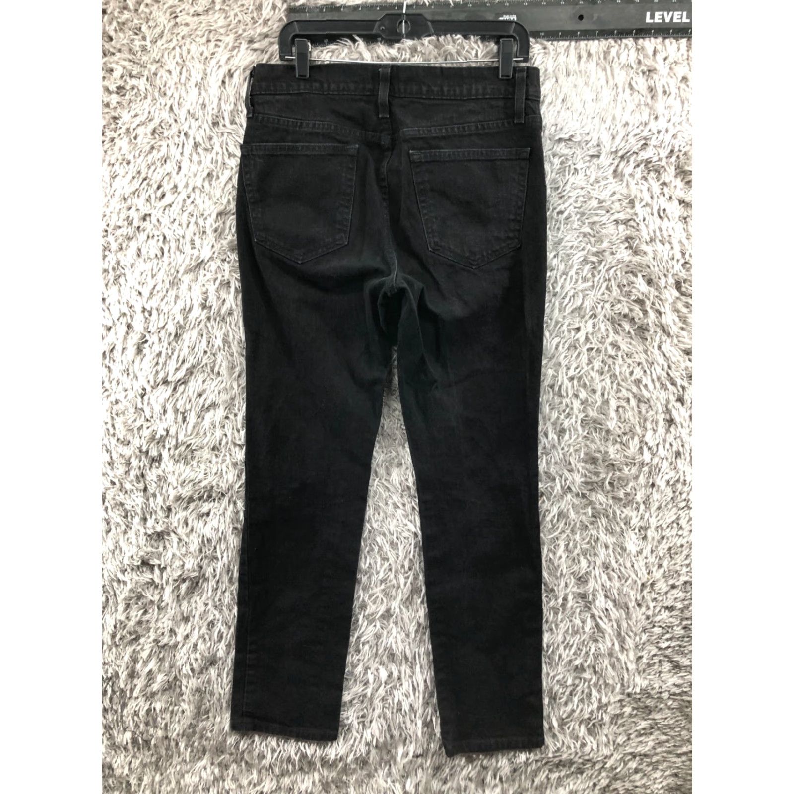 Vintage Sonoma Jeans Slim Straight Dark Wash Black 32x32 Mens Mid Rise 5-Pocket Denim Cotton Blend Slim Fit Size US 32 / EU 48 - 5 Thumbnail