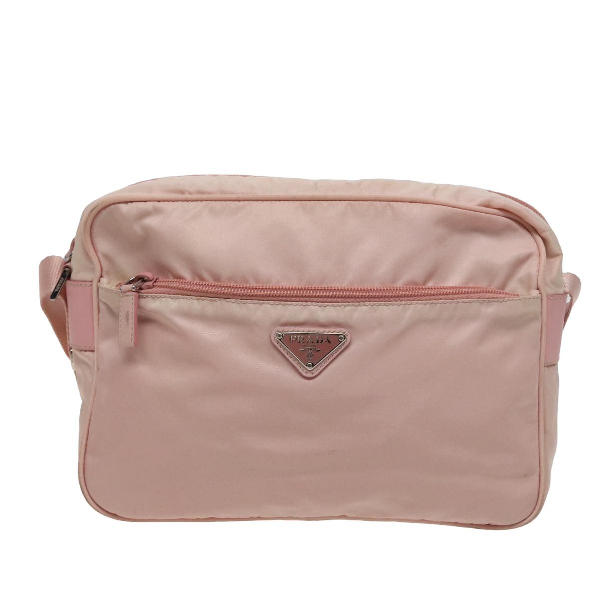 Prada Pink Synthetic Shoulder Bag (Pre-Owned) Size ONE SIZE - 1 Thumbnail