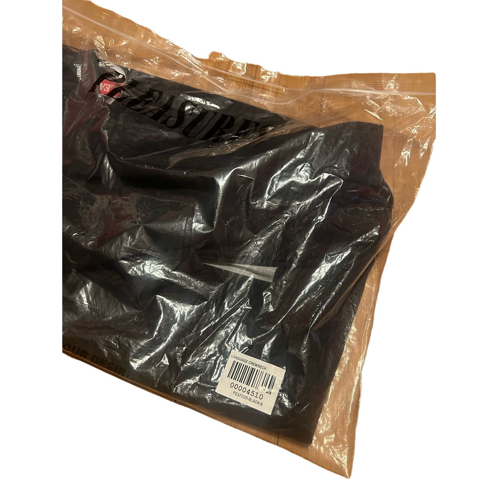 Pleasures NWT Pleasures Language Moto Sweatshirt. Black Size Small. Size US S / EU 44-46 / 1 - 3 Thumbnail