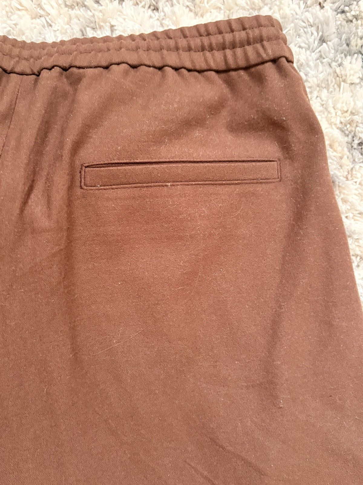 Acne Studios Brown wool trousers Size US 34 / EU 50 - 4 Thumbnail