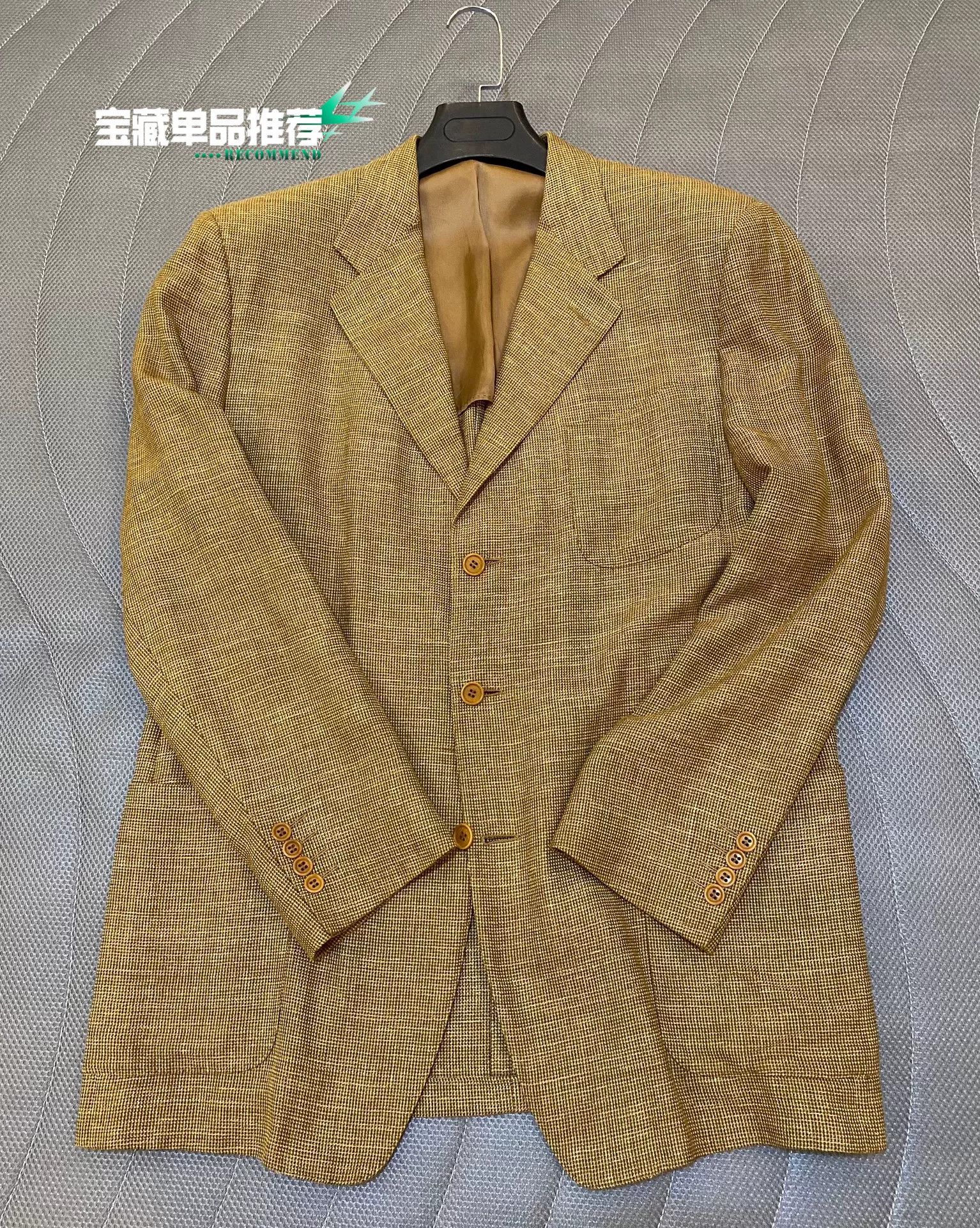 Canali CANALI Blue Label Handcrafted Blazer Size US L / EU 52-54 / 3 - 1 Thumbnail