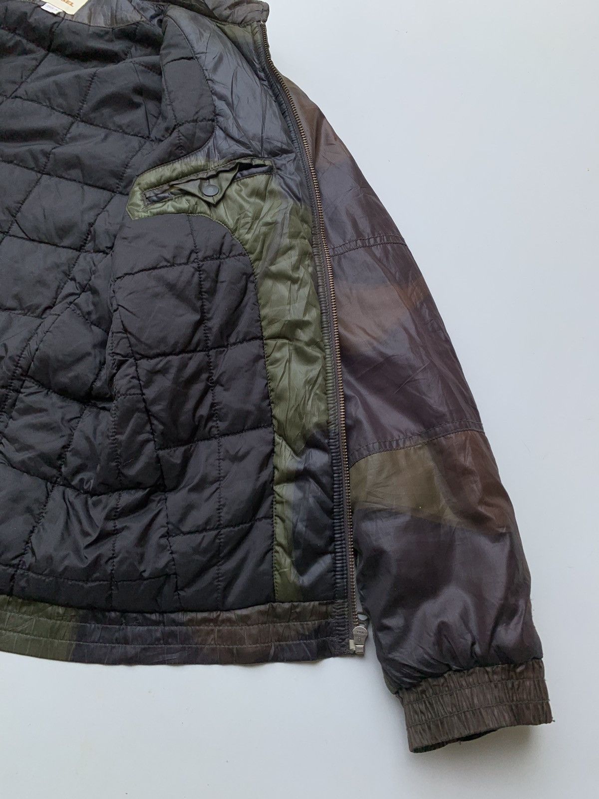 Diesel diesel padded blouson distinctive camouflage jacket Size US M / EU 48-50 / 2 - 9 Thumbnail