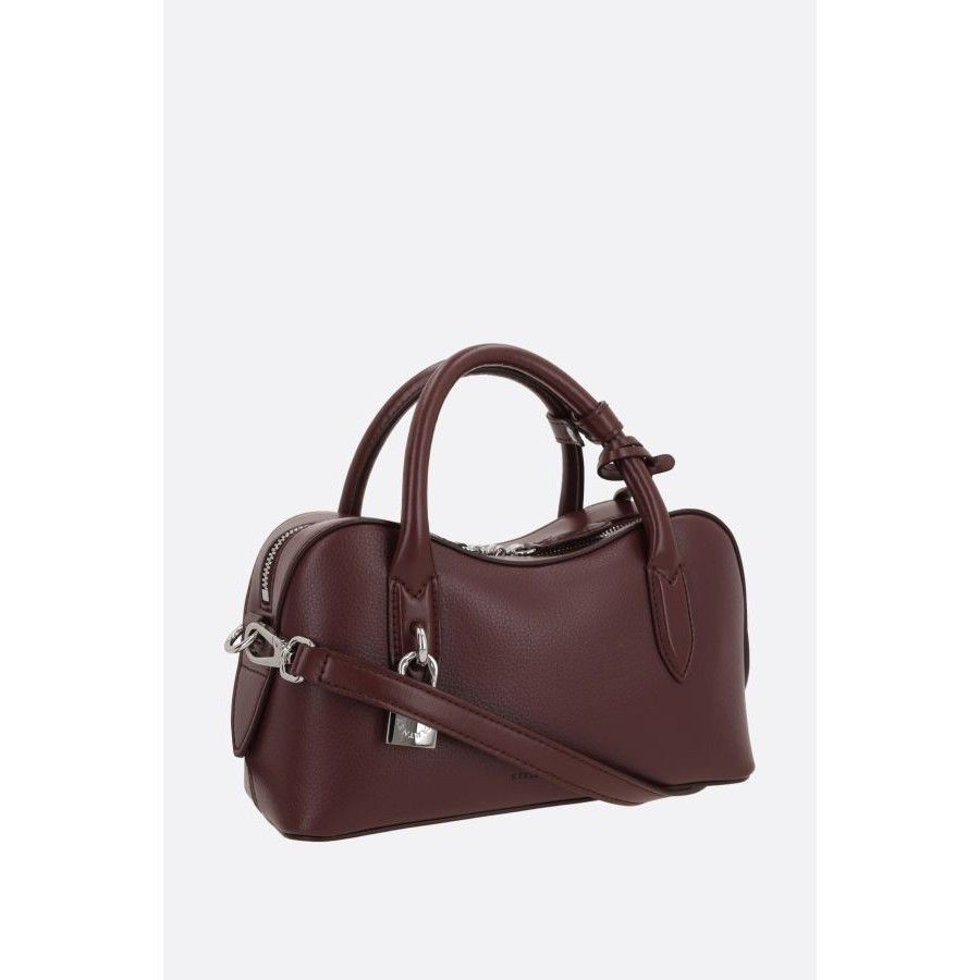 Stella McCartney STELLA MCCARTNEY Ryder Burgundy Red Leather Crossbody Bag Ne Size ONE SIZE - 2 Thumbnail