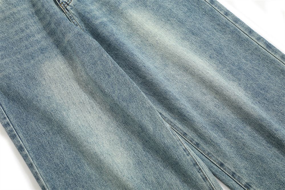 Japanese Brand × Jean Vintage distressed loose versatile casual washed jeans Size US 32 / EU 48 - 6 Thumbnail