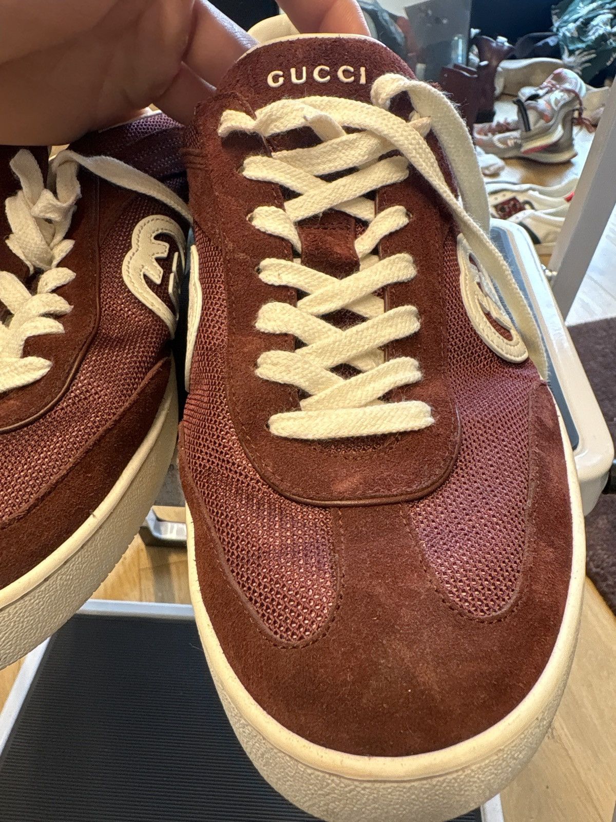 Gucci Gucci G74 sneakers Size US 11.5 / EU 44-45 - 11 Thumbnail
