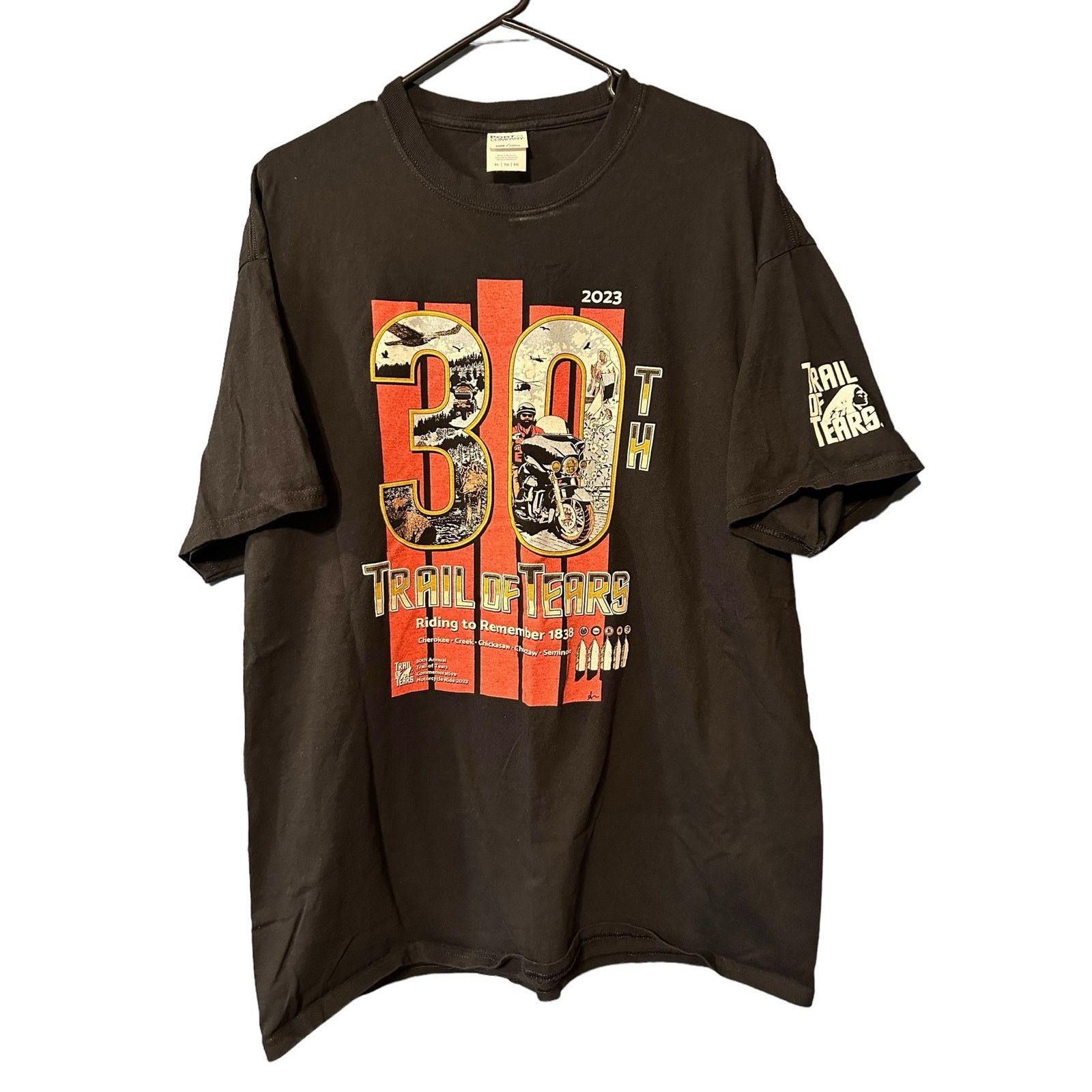 & Other Stories 2023 30th Trail of Tears Black T-Shirt Size XL Size US XL / EU 56 / 4 - 1 Thumbnail