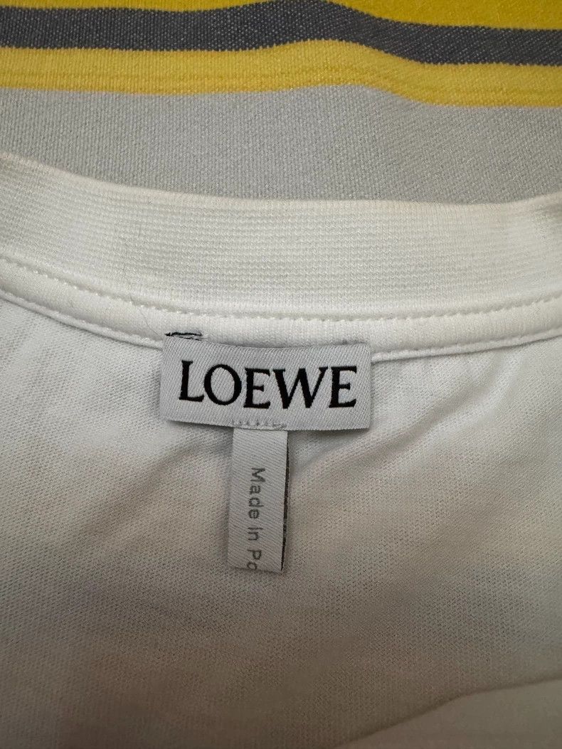 Loewe LOEWE White T-shirt Size XS / US 0-2 / IT 36-38 - 3 Thumbnail