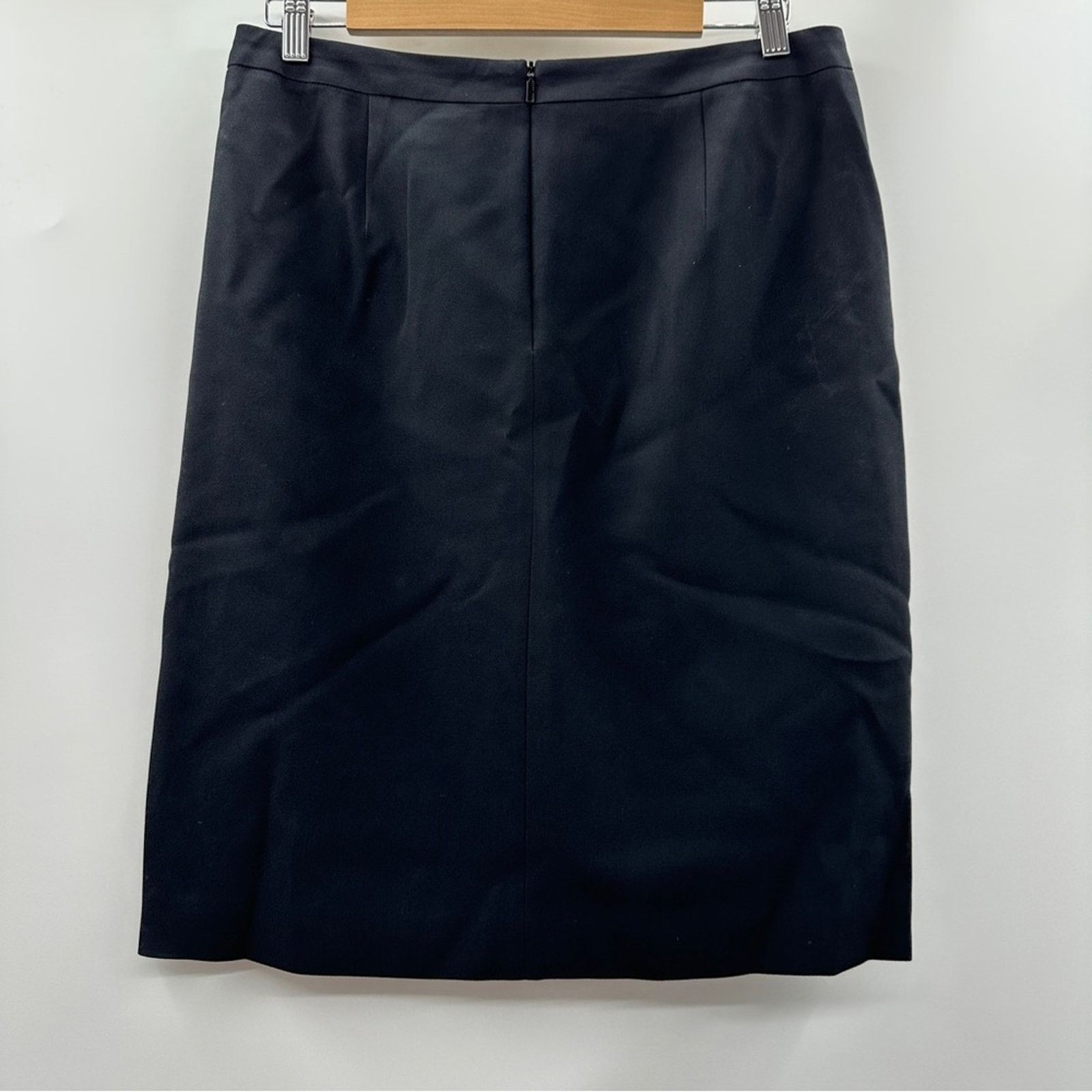 Hugo Boss Hugo Boss Olive Fantasy Blue Dolena Colorblock Pencil Skirt Size 30" / US 8 / IT 44 - 3 Thumbnail