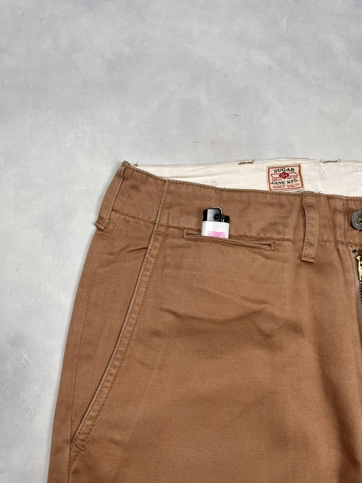 Sugar Cane Beams Boy x Sugar Cane US Army Long Pants Size US 29 - 6 Thumbnail