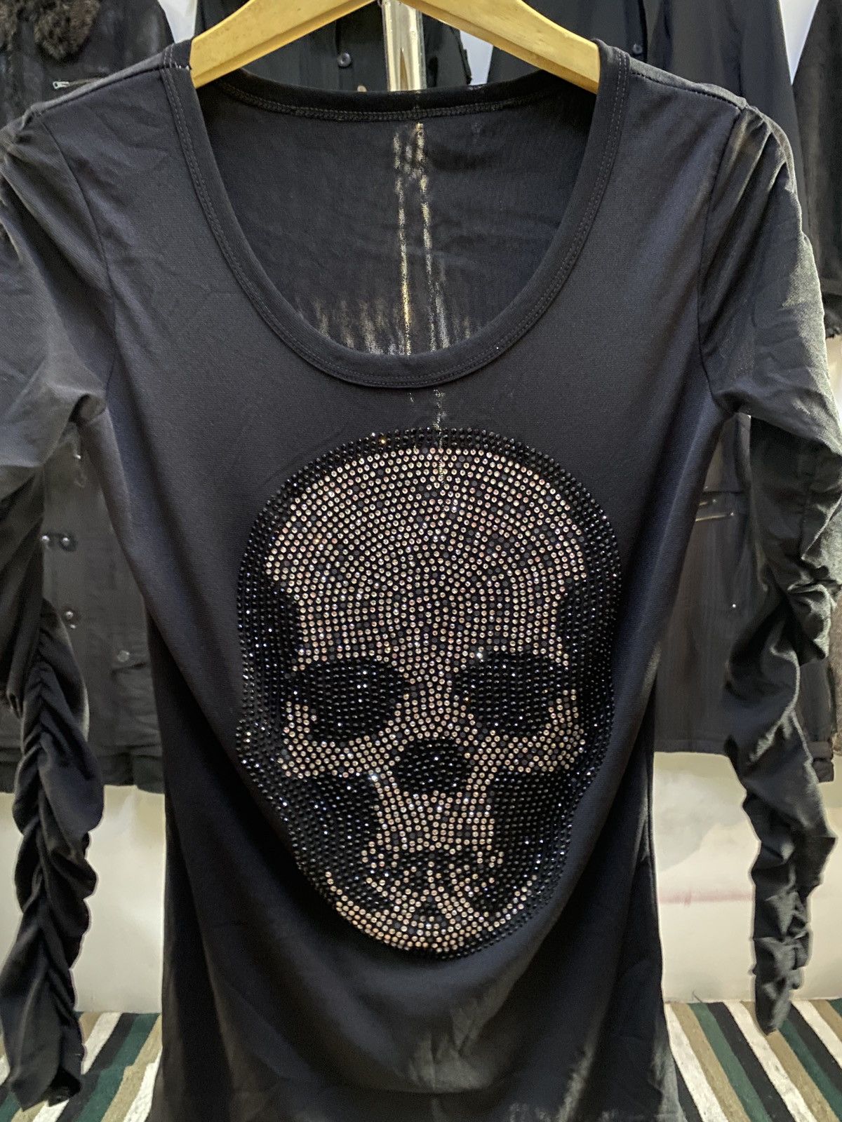 Japanese Brand Japanese Skull Rick Owens LGB Style Longsleeve Tee Shirt Size US M / EU 48-50 / 2 - 2 Thumbnail