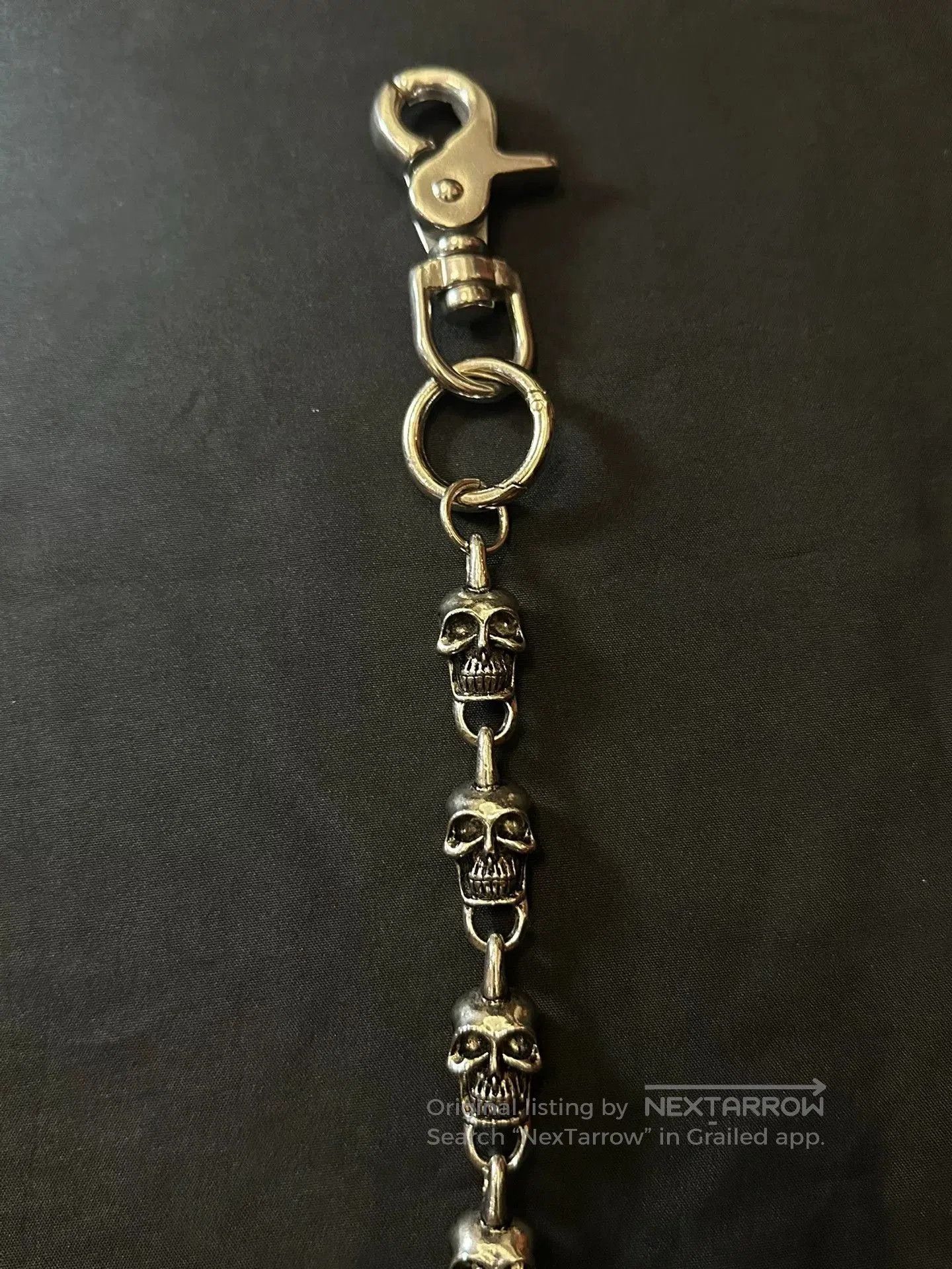 Vintage vintage skull chain accessory from 90s japan. Size ONE SIZE - 3 Thumbnail