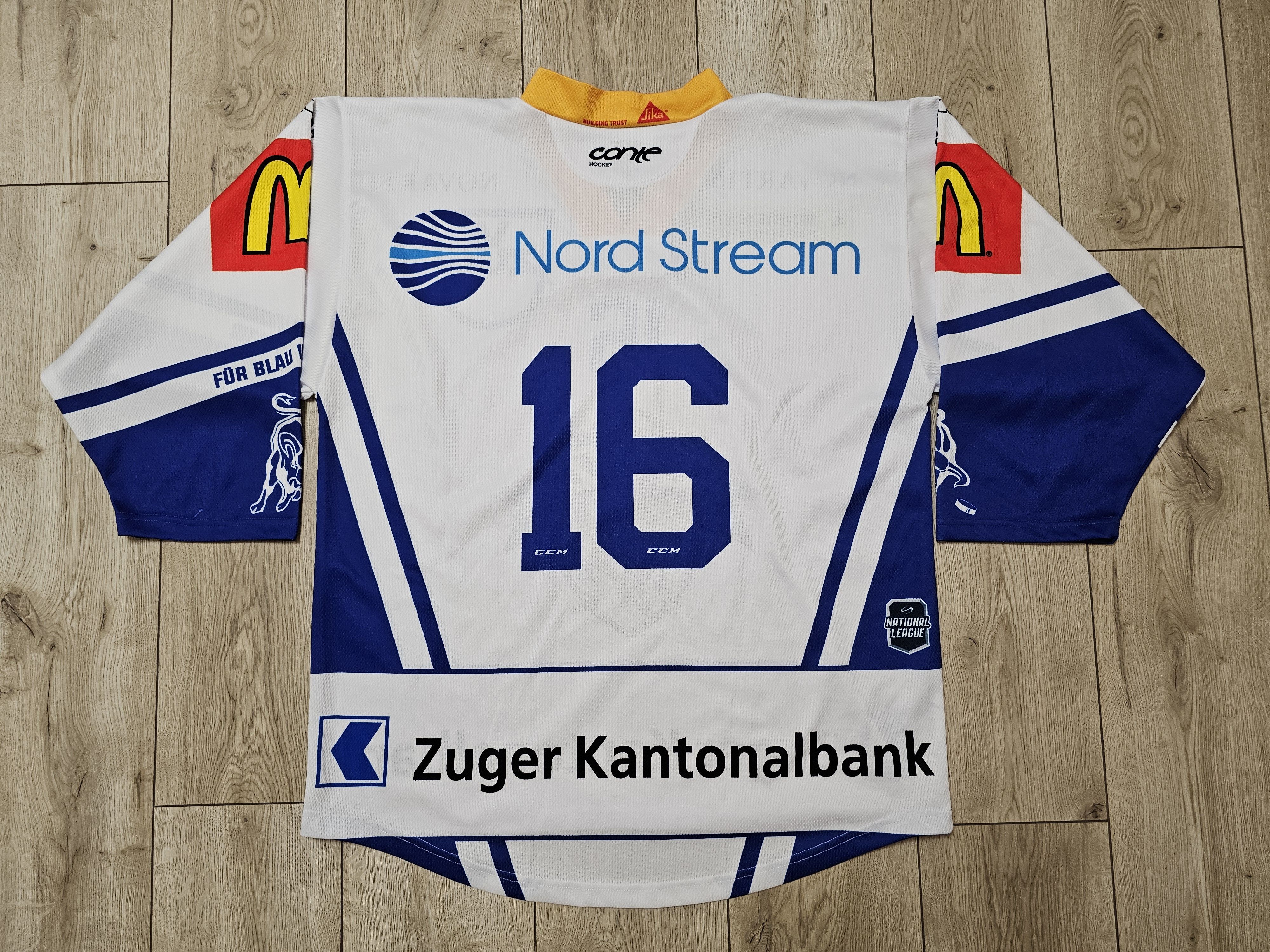 All Sport EVZ HOCKEY JERSEY EV ZUG JERSEY 2023 SWITZERLAND HOCKEY ICE Size US XL / EU 56 / 4 - 2 Thumbnail