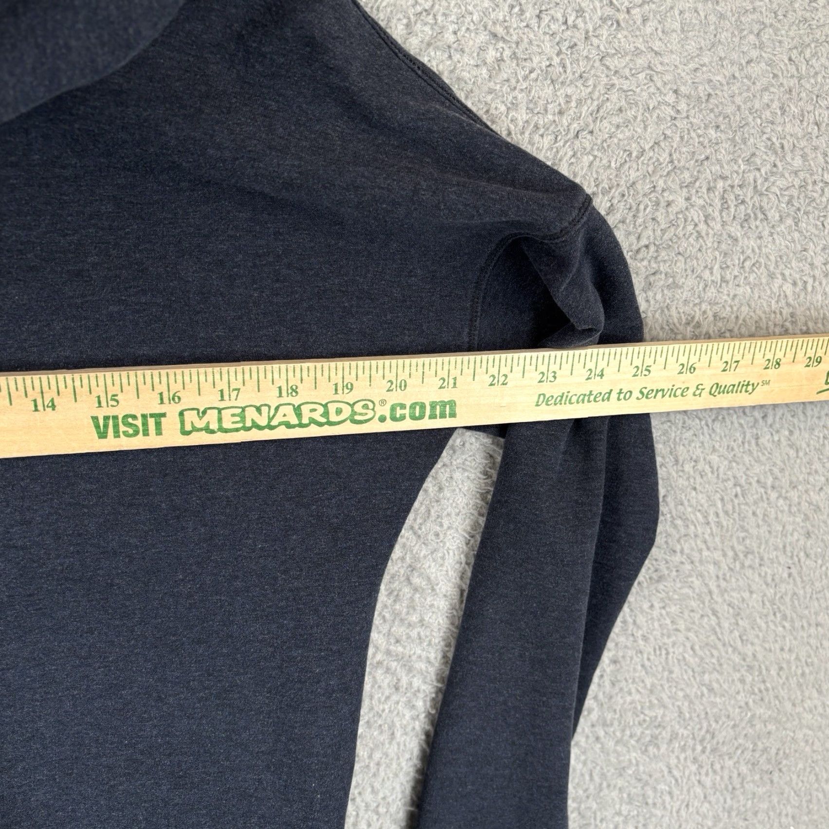 Lululemon VINTAGE Lululemon Stress Less Hoodie Funnel Neck Dark Navy 6 Womens Hoodie Pullover Hooded Pockets Slim Size M / US 6-8 / IT 42-44 - 6 Thumbnail