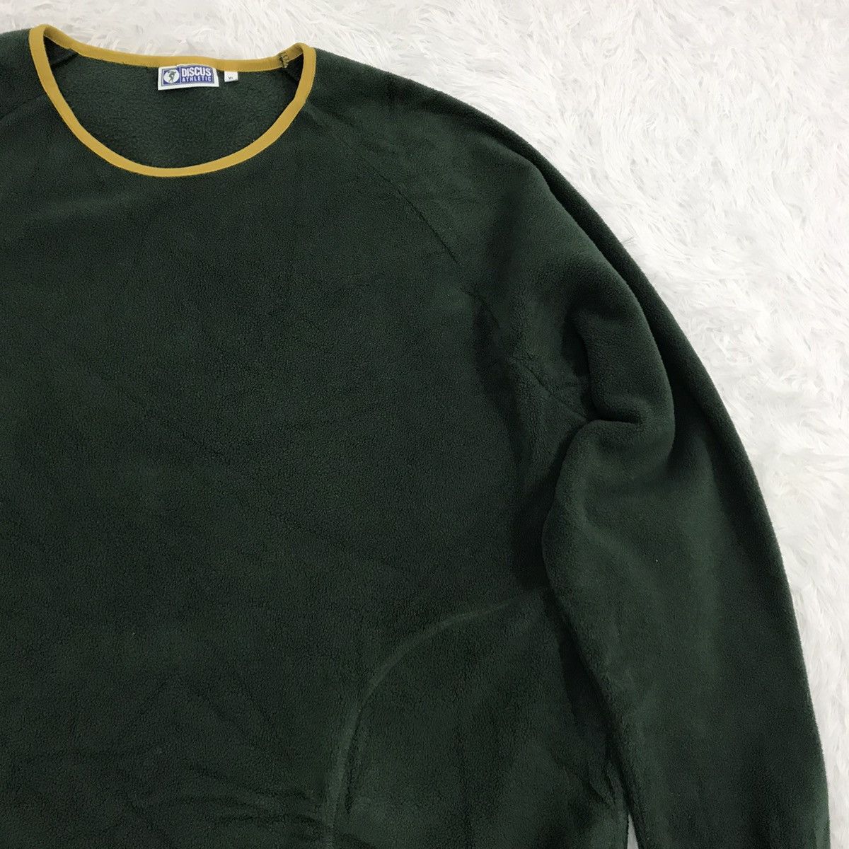 Vintage Discuss athletic fleece Size US XL / EU 56 / 4 - 3 Thumbnail