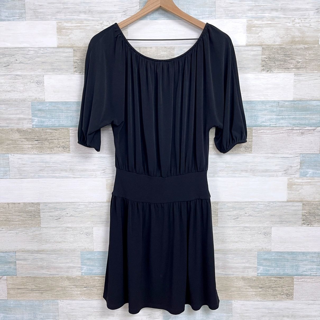 Express Express Drop Waist Off The Shoulder Black Womens XS Size XS / US 0-2 / IT 36-38 - 4 Thumbnail