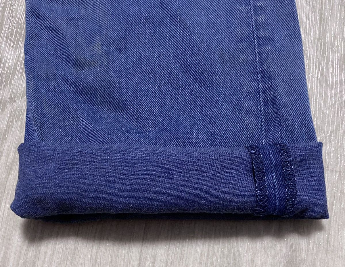Acne Studios Acne Studios Vega Deep Petrol Washed Blue Stretch Jean Denim Size US 30 / EU 46 - 8 Thumbnail