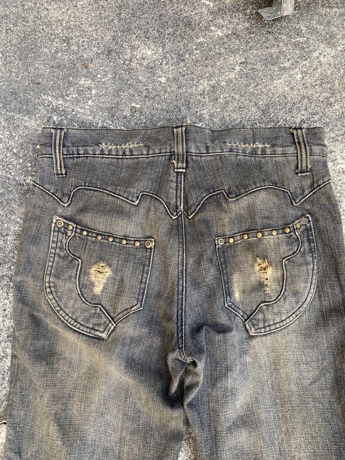 If Six Was Nine Japanese Brands Boot Cut Shinehill Pants - Punk style Size US 32 / EU 48 - 14 Thumbnail