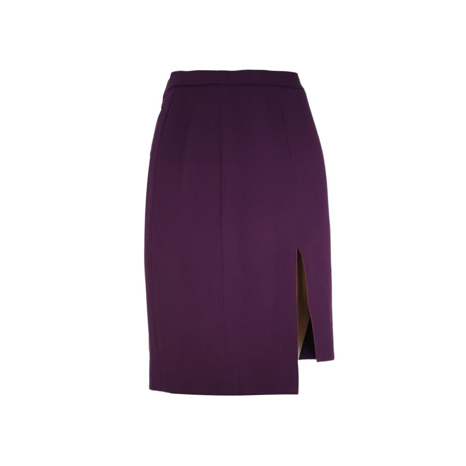 Louis Vuitton Louis Vuitton Silk Pleated Slit Skirt Size 34 Size 25" / US 0 / IT 36 - 1 Thumbnail