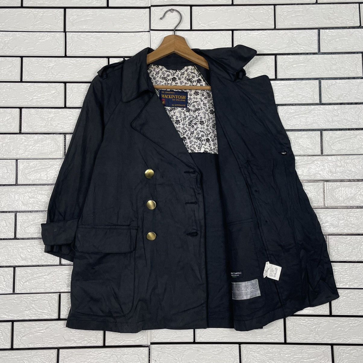 Mackintosh Mackintosh Francis Campelli Double Breasted Coat Size M / US 6-8 / IT 42-44 - 10 Thumbnail