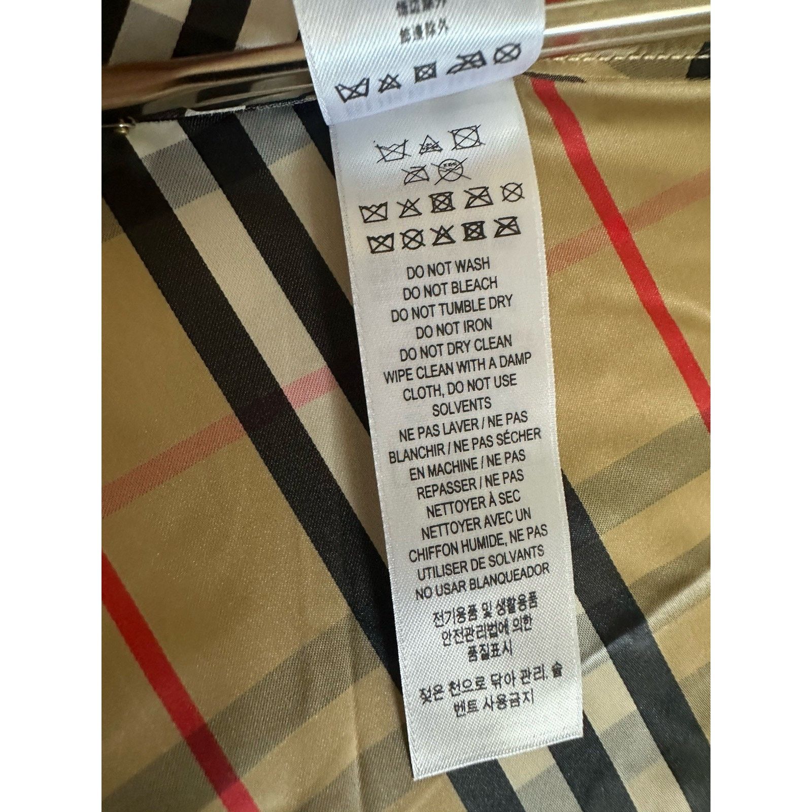 Burberry Burberry Trafalgar Folding Archive Beige Umbrella 80777091 Size ONE SIZE - 13 Thumbnail