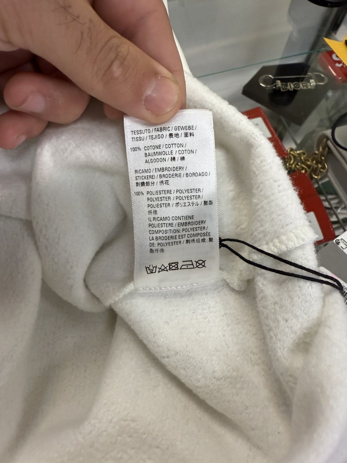 Balenciaga Balenciaga Glow In The Dark Hoodie “White” Size US XL / EU 56 / 4 - 9 Thumbnail