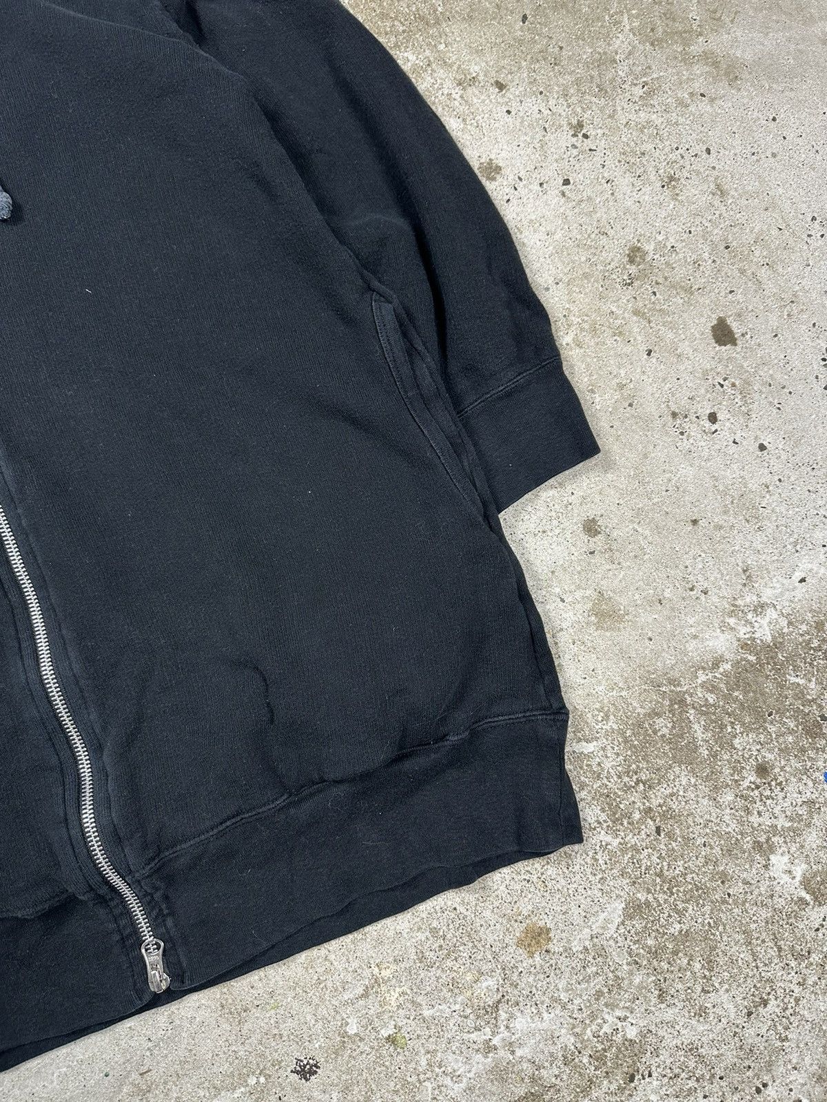 Issey Miyake × Japanese Brand × Zucca Zucca Issey Miyake Black Zip Up Hoodie Sweatshirt Japan Size US M / EU 48-50 / 2 - 3 Thumbnail