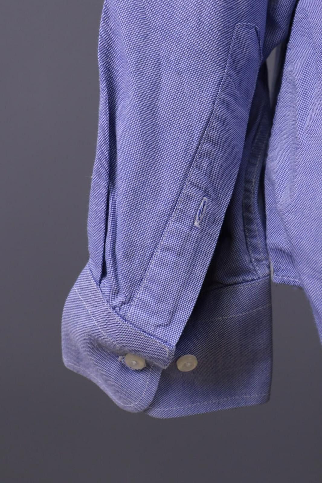 Designer Bottega del Sarto La Camicia Blue Button Down Shirt Size 43 Size US M / EU 48-50 / 2 - 8 Thumbnail