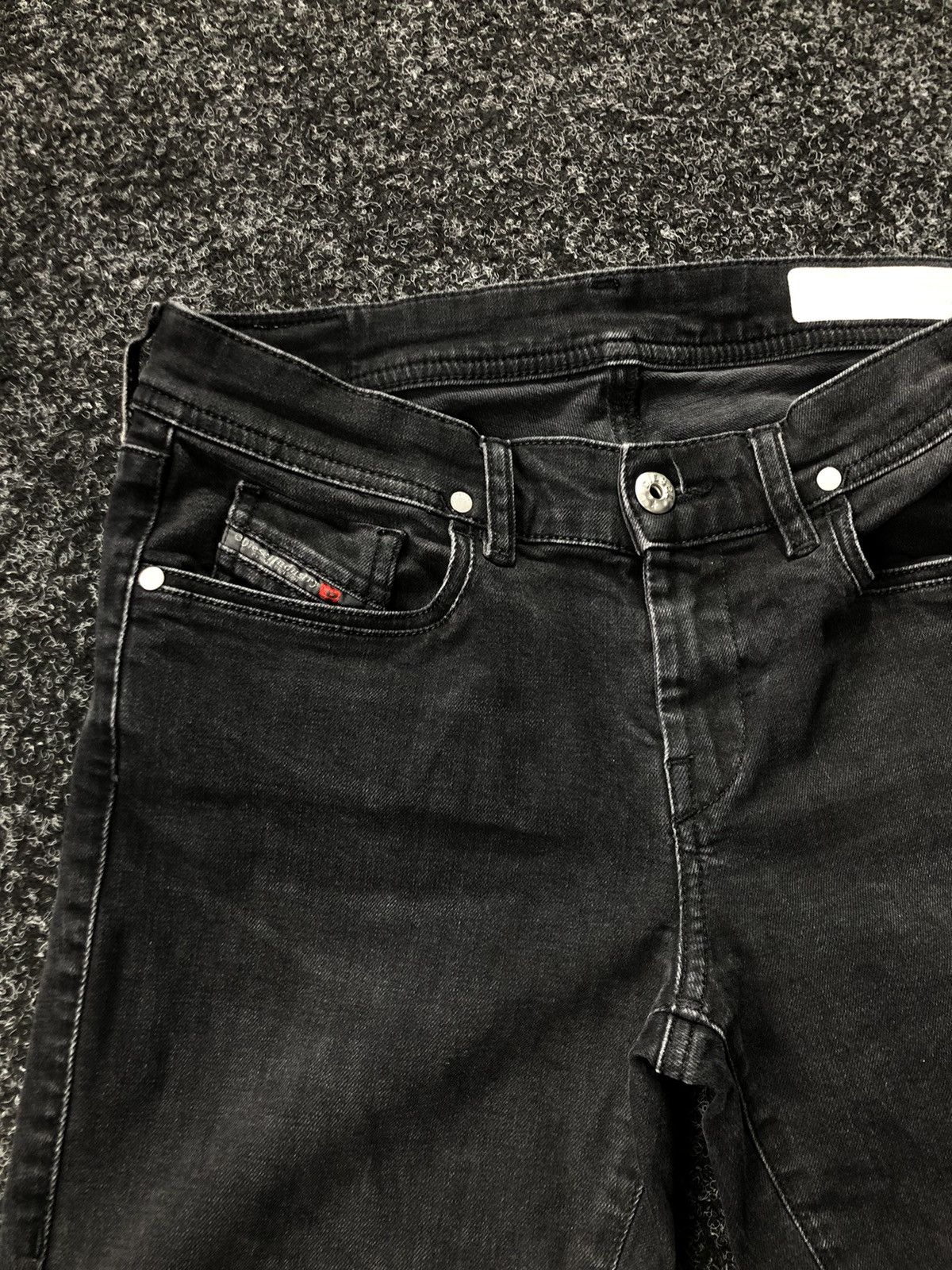 Diesel Vintage Diesel jeans black Chrome Hearts style Size 28" / US 6 / IT 42 - 2 Thumbnail
