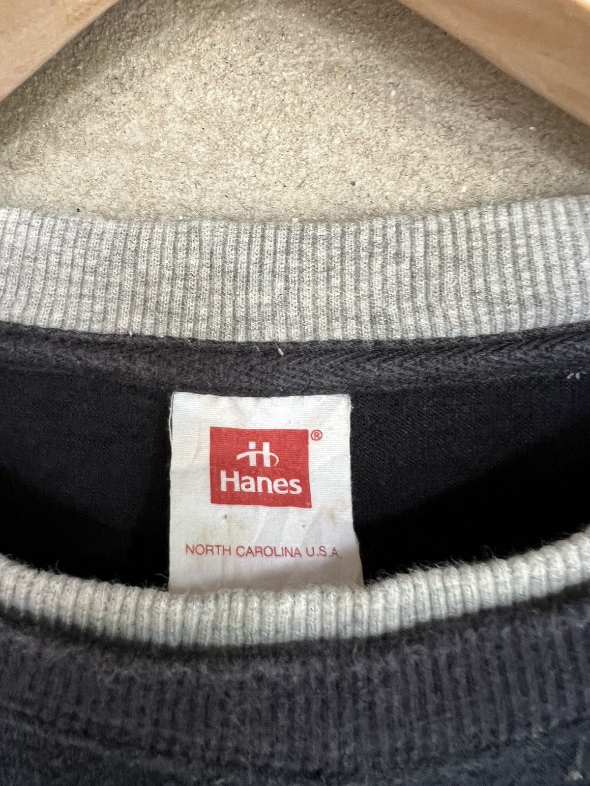 Hanes × Vintage Vintage Hanes Spell Out Sweatshirt Size US L / EU 52-54 / 3 - 4 Thumbnail