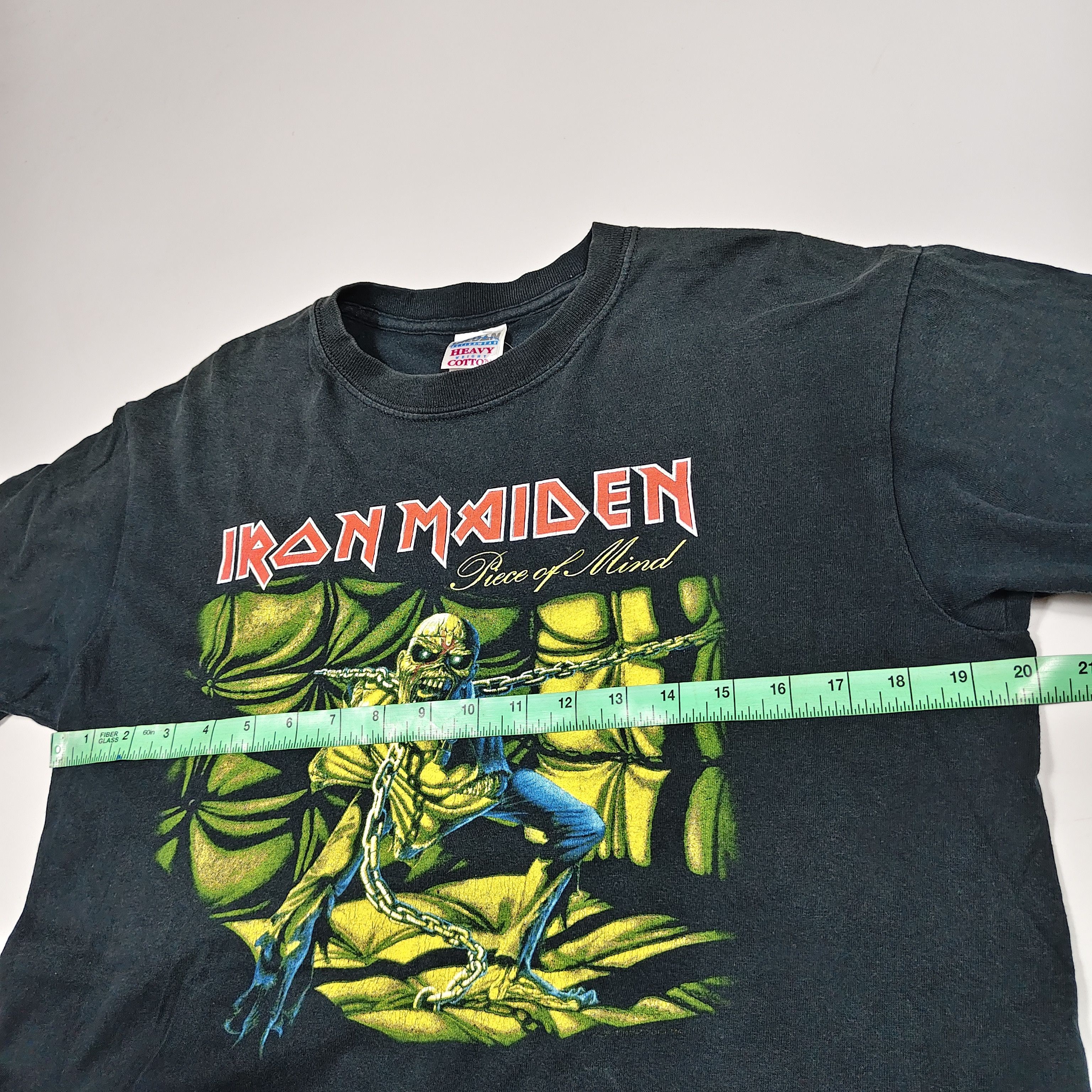 Iron Maiden Vintage 90s Iron Maiden World Peace Tour #E Size US M / EU 48-50 / 2 - 9 Thumbnail
