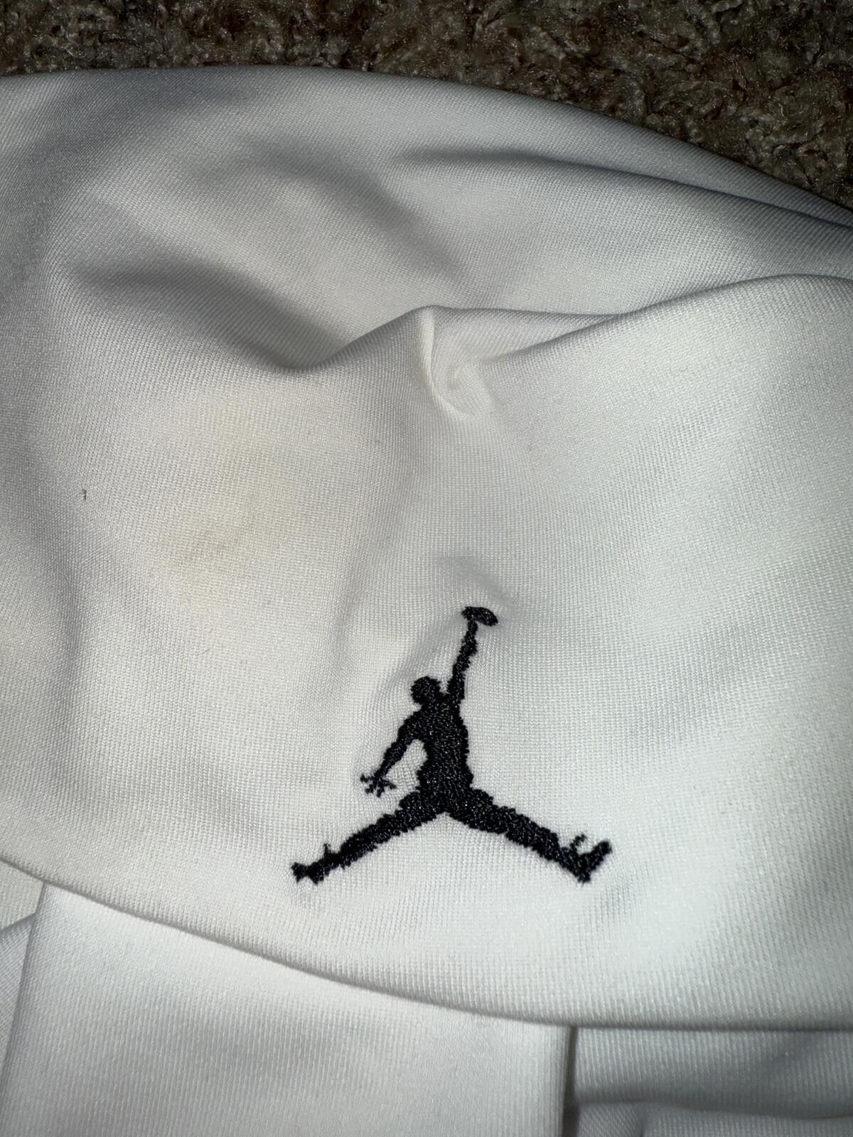 Nike Unreleased Air Jordan White Do-Rag Sample Size ONE SIZE - 8 Thumbnail