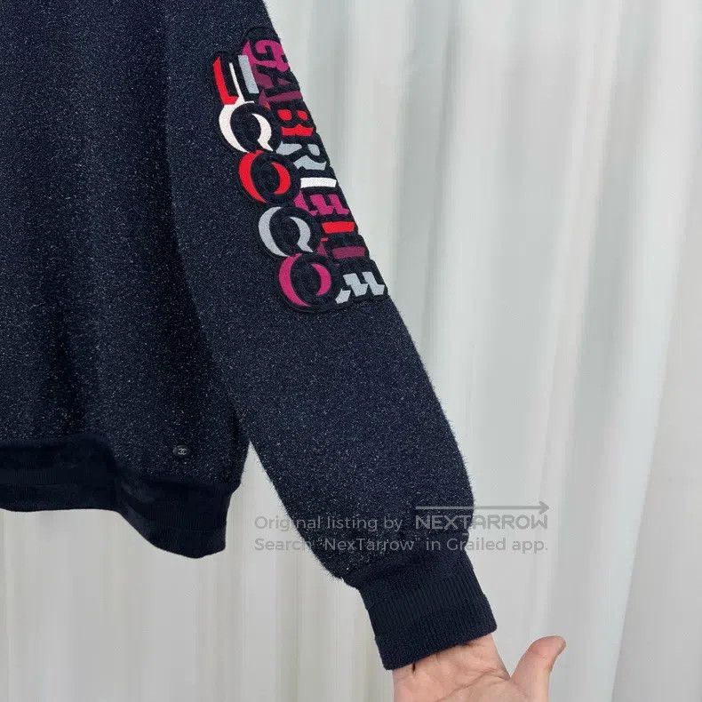 Chanel Chanel Embroidered letter starry sky silk sweatshirt Size XS / US 0-2 / IT 36-38 - 4 Thumbnail