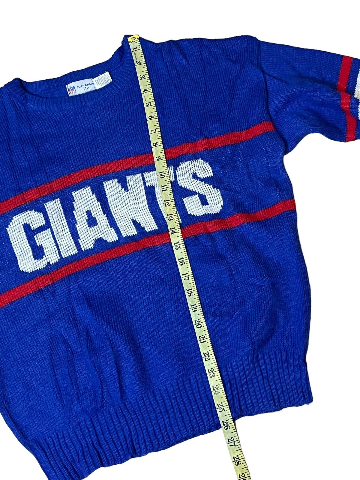 NFL VINTAGE NEW YORK GIANTS CLIFF ENGLE NFL KNIT SWEATS Size US L / EU 52-54 / 3 - 9 Thumbnail
