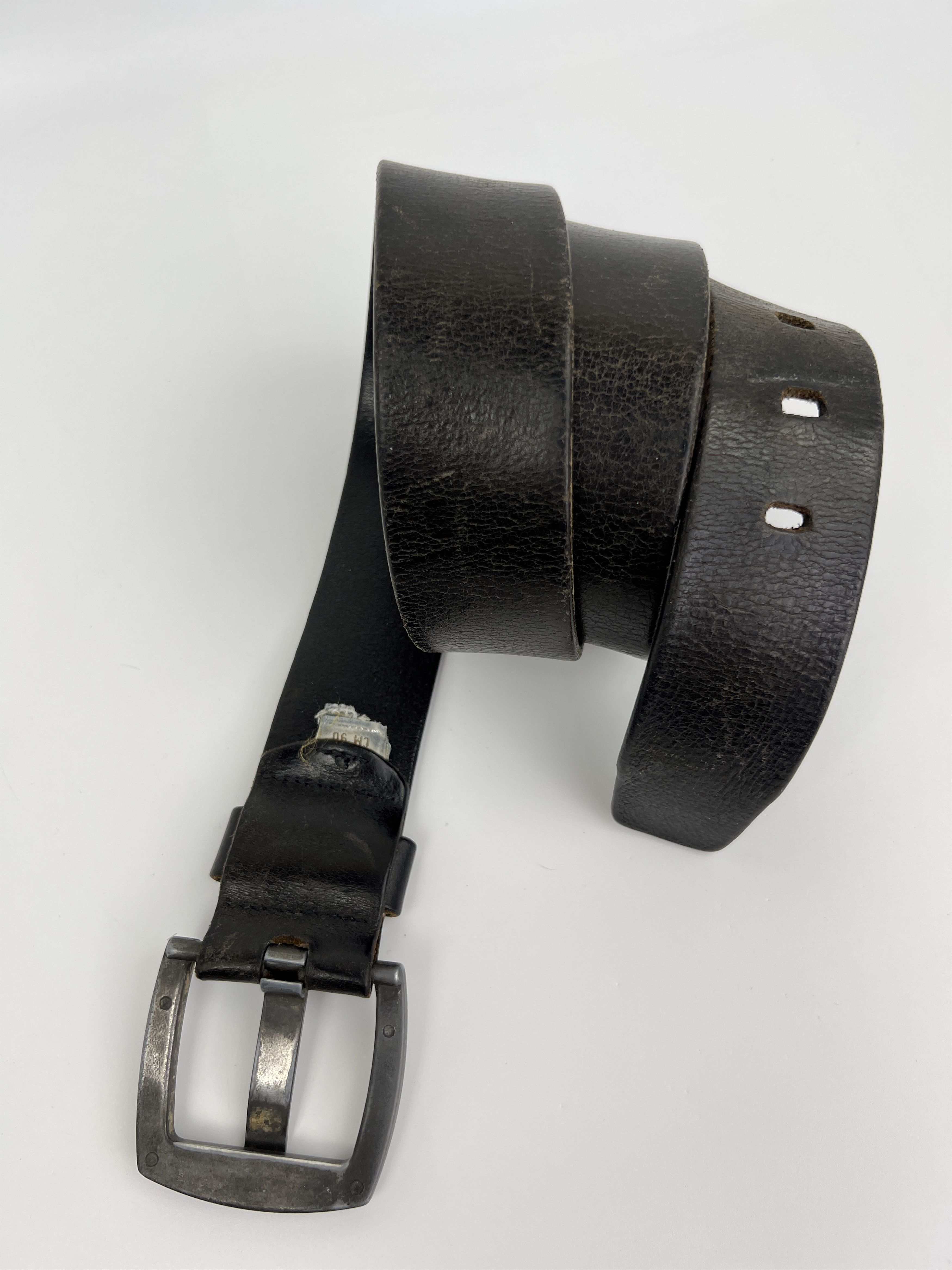 Diesel Vintage y2k Diesel Spell Logo Buckle Leather Belt Size ONE SIZE - 7 Thumbnail