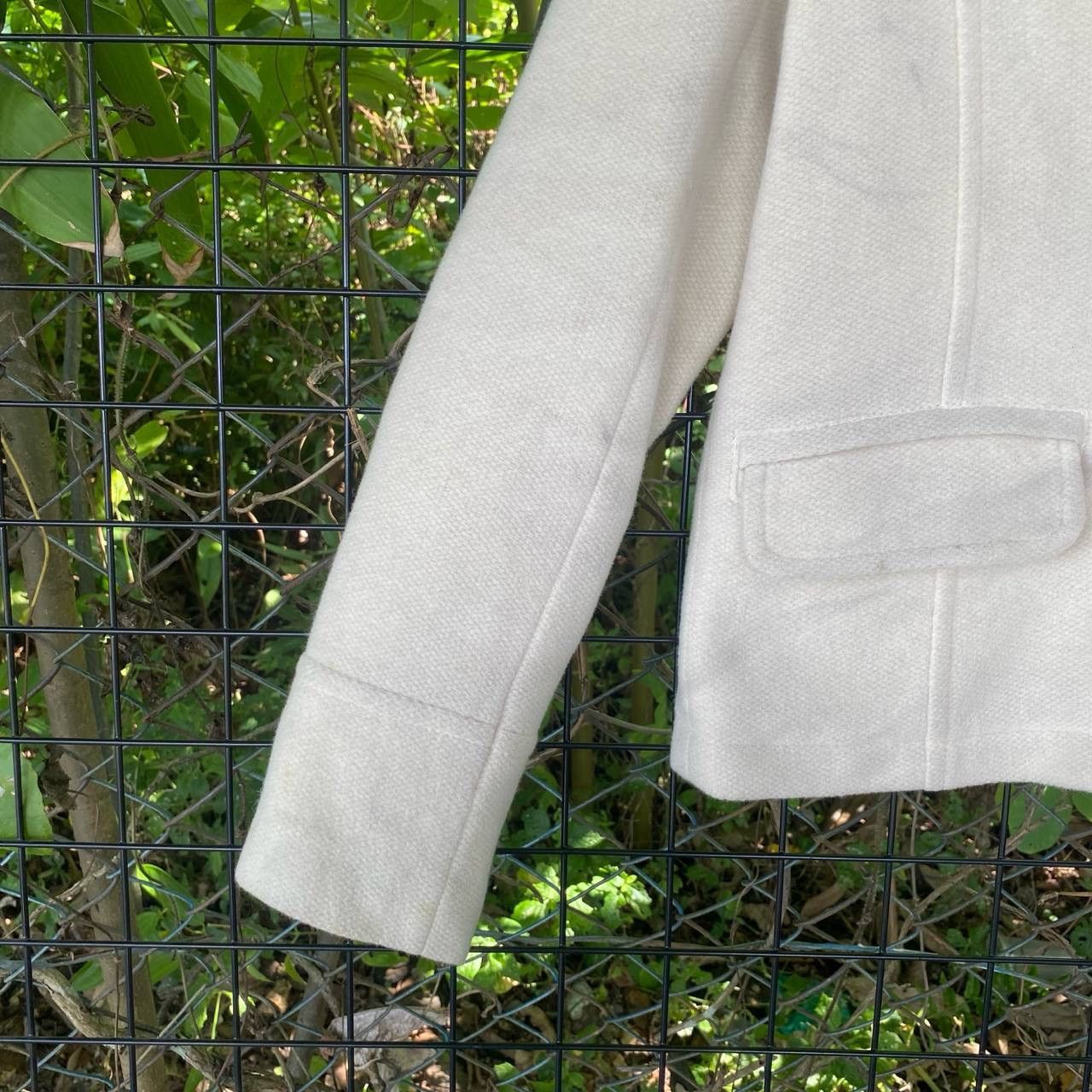 Designer × Jil Stuart Designer Jill Stuart Angola Wool Coat Hoodie Size S / US 4 / IT 40 - 4 Thumbnail