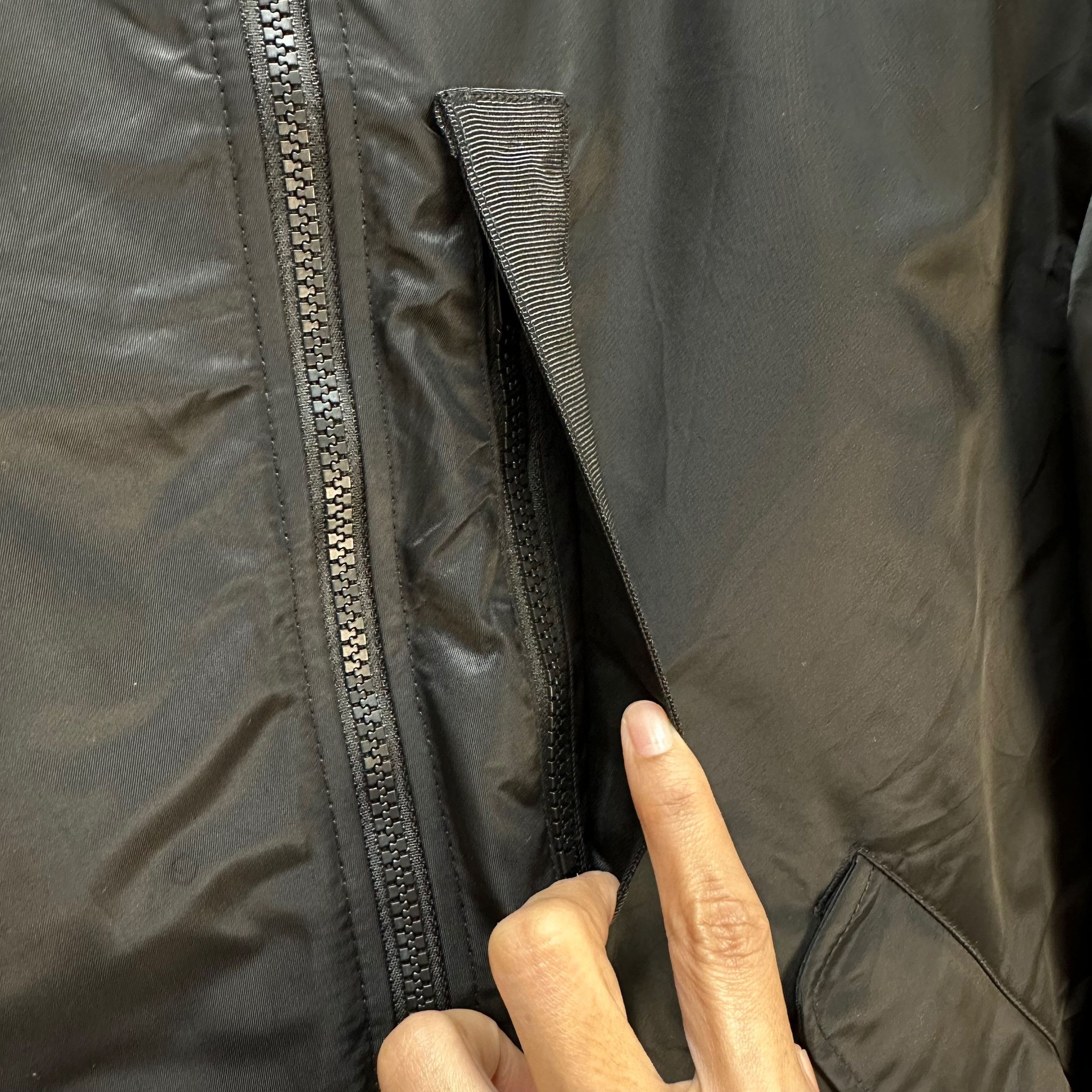 Japanese Brand +J Black Bomber Jacket #A3-0062 Size US M / EU 48-50 / 2 - 7 Thumbnail