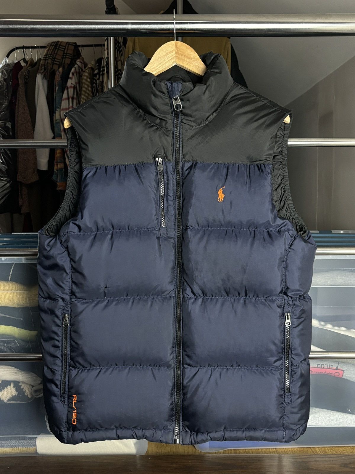 Polo Ralph Lauren Polo Ralph Lauren Puffer Down Vest Size US M / EU 48-50 / 2 - 2 Thumbnail