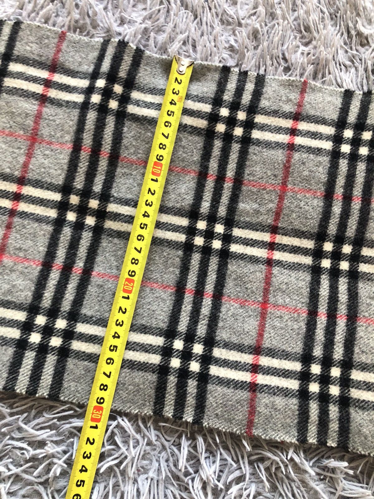 Burberry Scarf Burrberys Vintage Size ONE SIZE - 6 Thumbnail