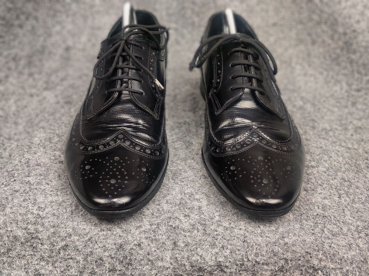 Burberry Prorsum Burberry Prorsum Catwalk model oxford brogue Black Shoes Size US 10 / EU 43 - 6 Thumbnail