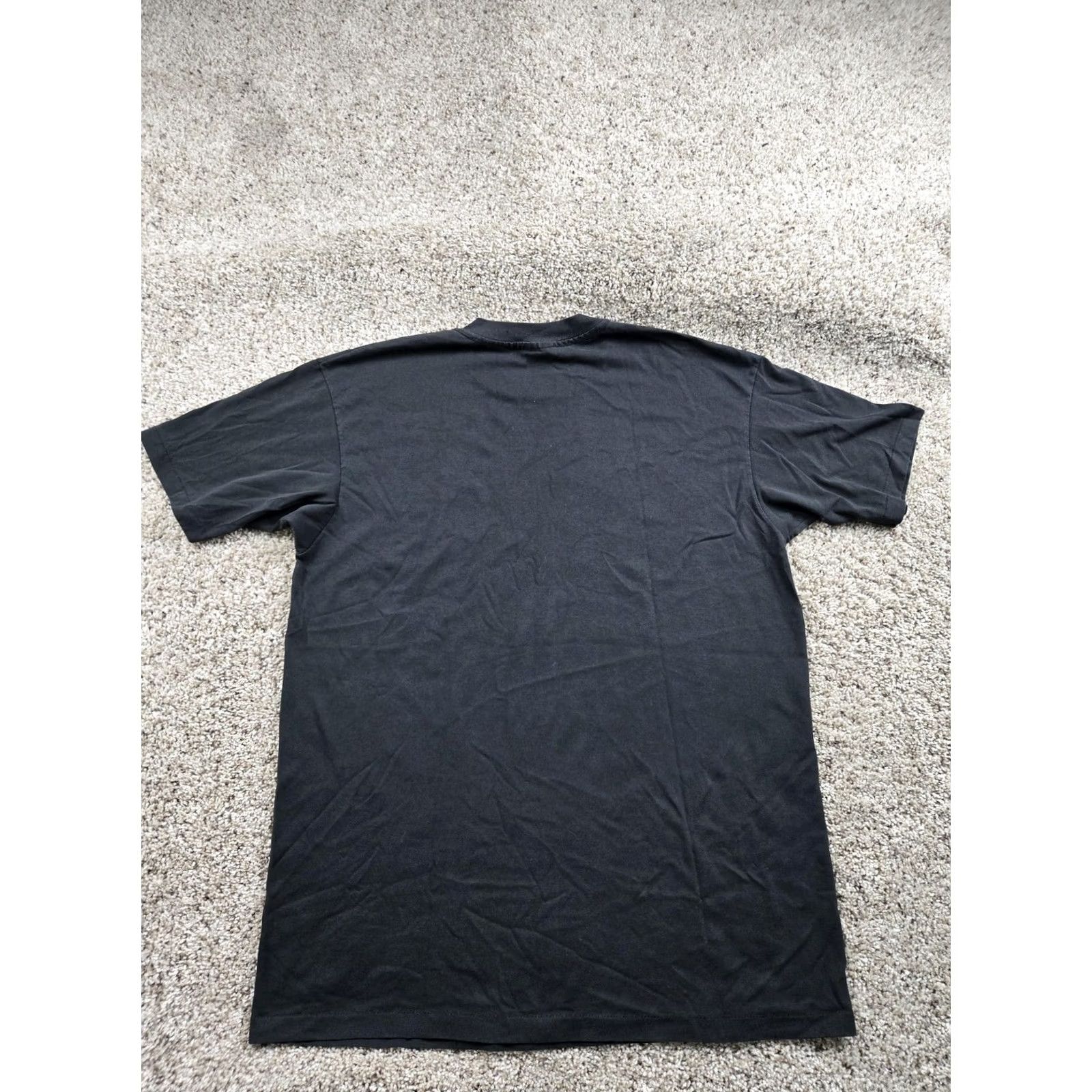 Hanes VINTAGE BEFFA Boeing Employee Flag Football T Shirt Mens XL Black 1990 Champions Size US XL / EU 56 / 4 - 7 Thumbnail