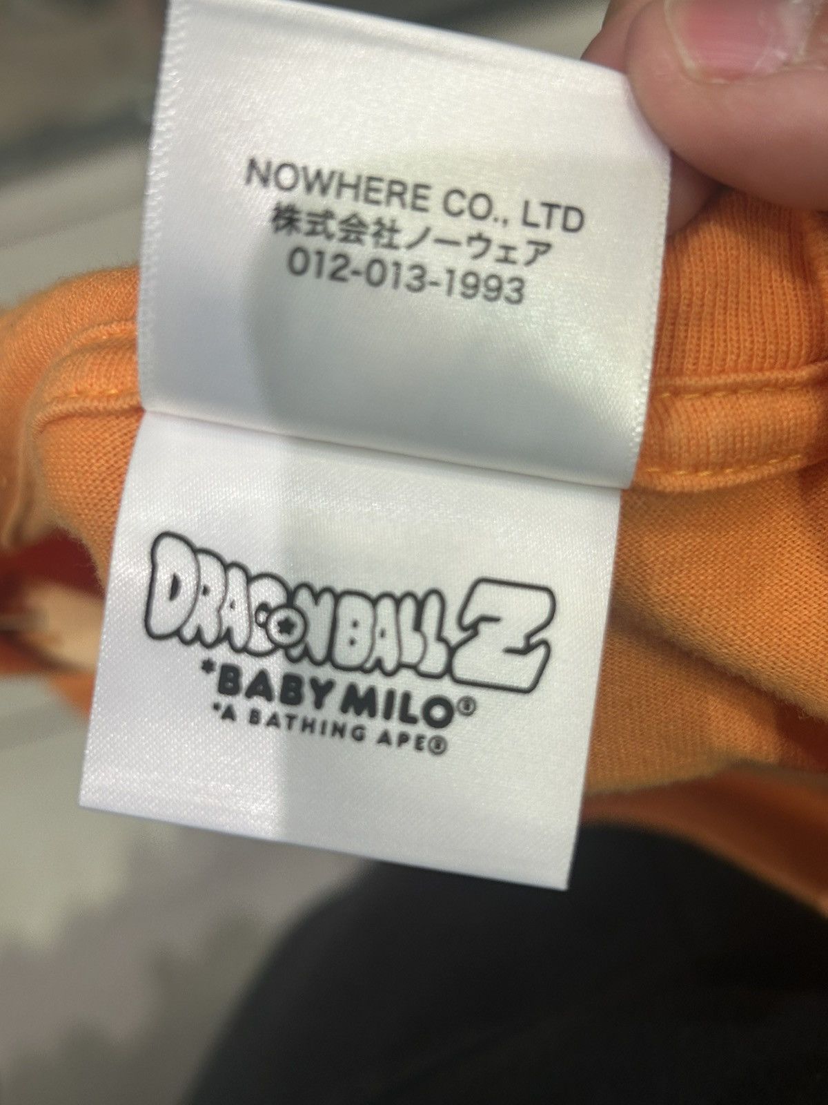 Bape Bape dragon ball Z ape head tee Size US L / EU 52-54 / 3 - 6 Thumbnail