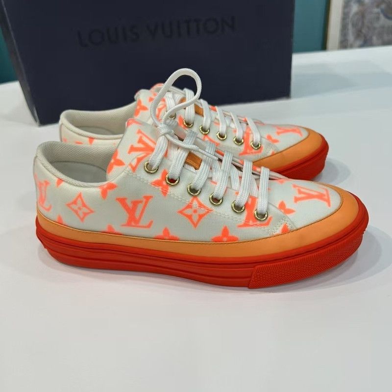 Louis Vuitton Louis Vuitton Stellar Low-Top Fashion Sneakers 0079 Size US 6 / IT 36 - 1 Thumbnail