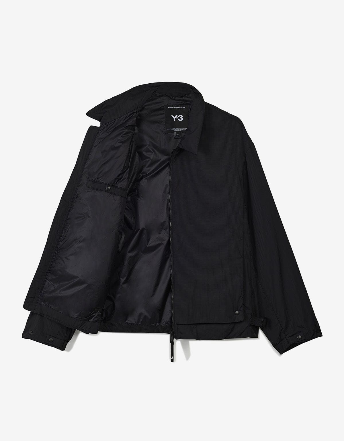 Y-3 Y-3 Black Padded Liner Jacket Size US XL / EU 56 / 4 - 1 Thumbnail