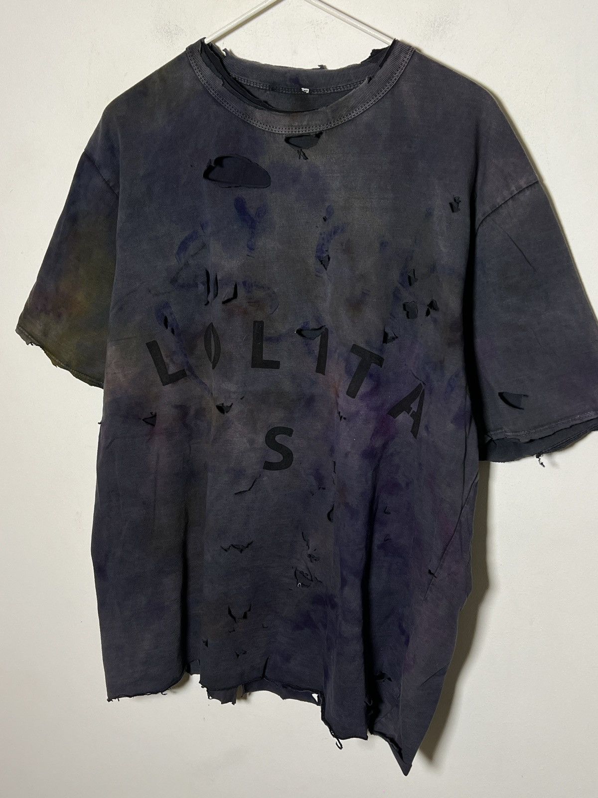 Seditionaries handmade tie dye trashed painter t shirt 1/1 y2k Size US L / EU 52-54 / 3 - 2 Thumbnail