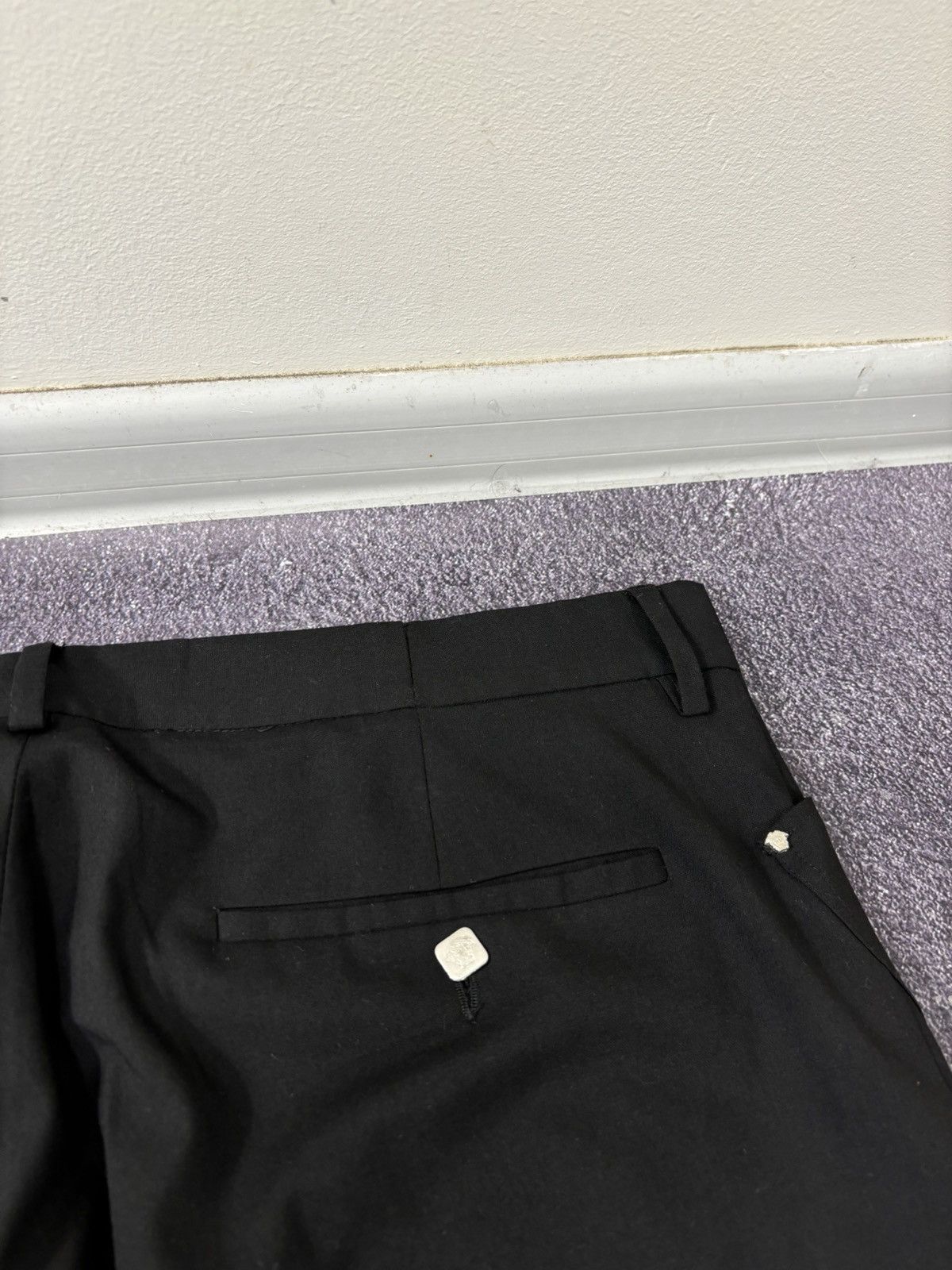Versace Jeans Couture Versace Jeans Couture Men’s Black Relaxed Fit Dress Pants Size US 38 / EU 54 - 17 Thumbnail