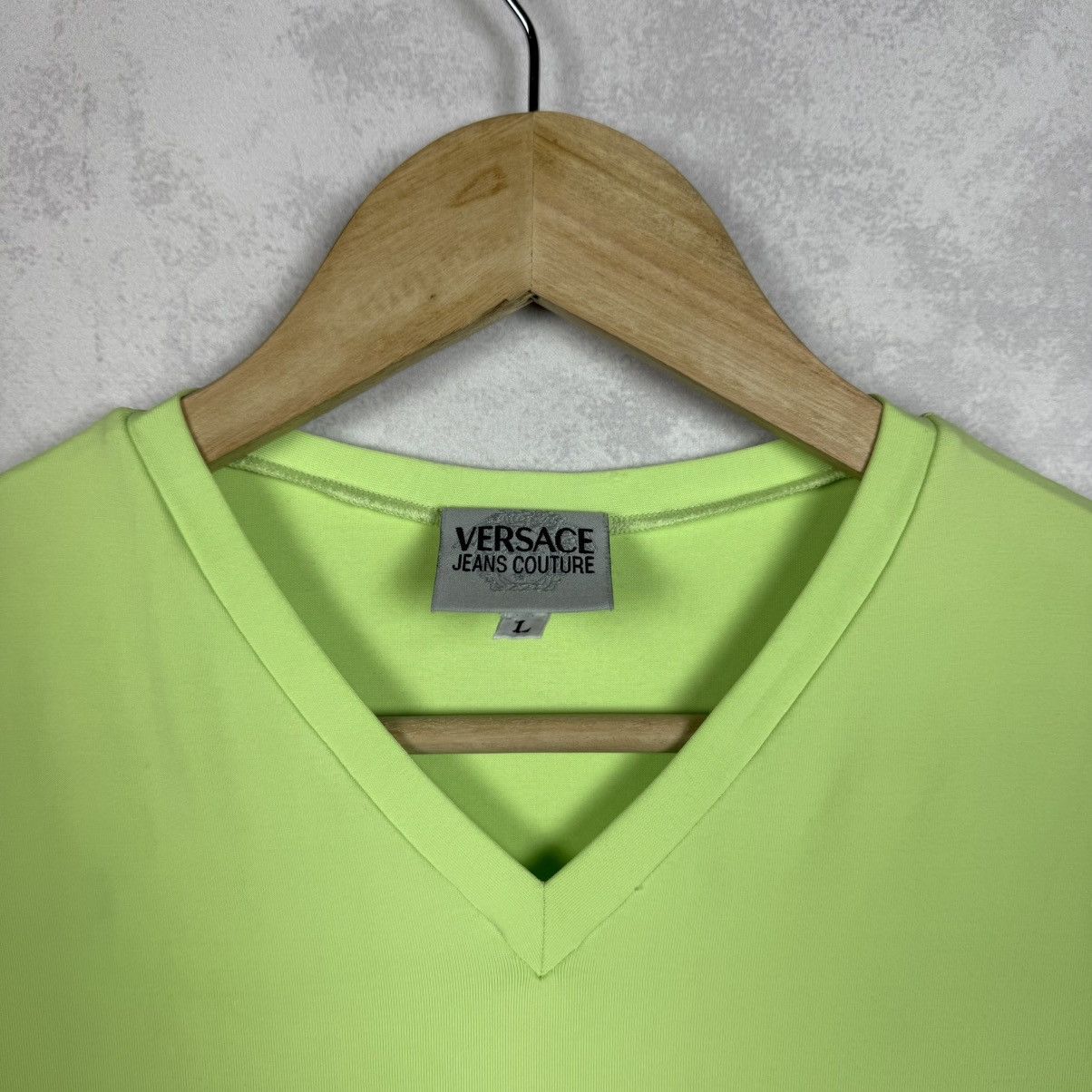 Versace × Versace Jeans Couture Versace Jeans Couture Women’s Nylon Acid Green Tank Top Size L / US 10 / IT 46 - 3 Thumbnail