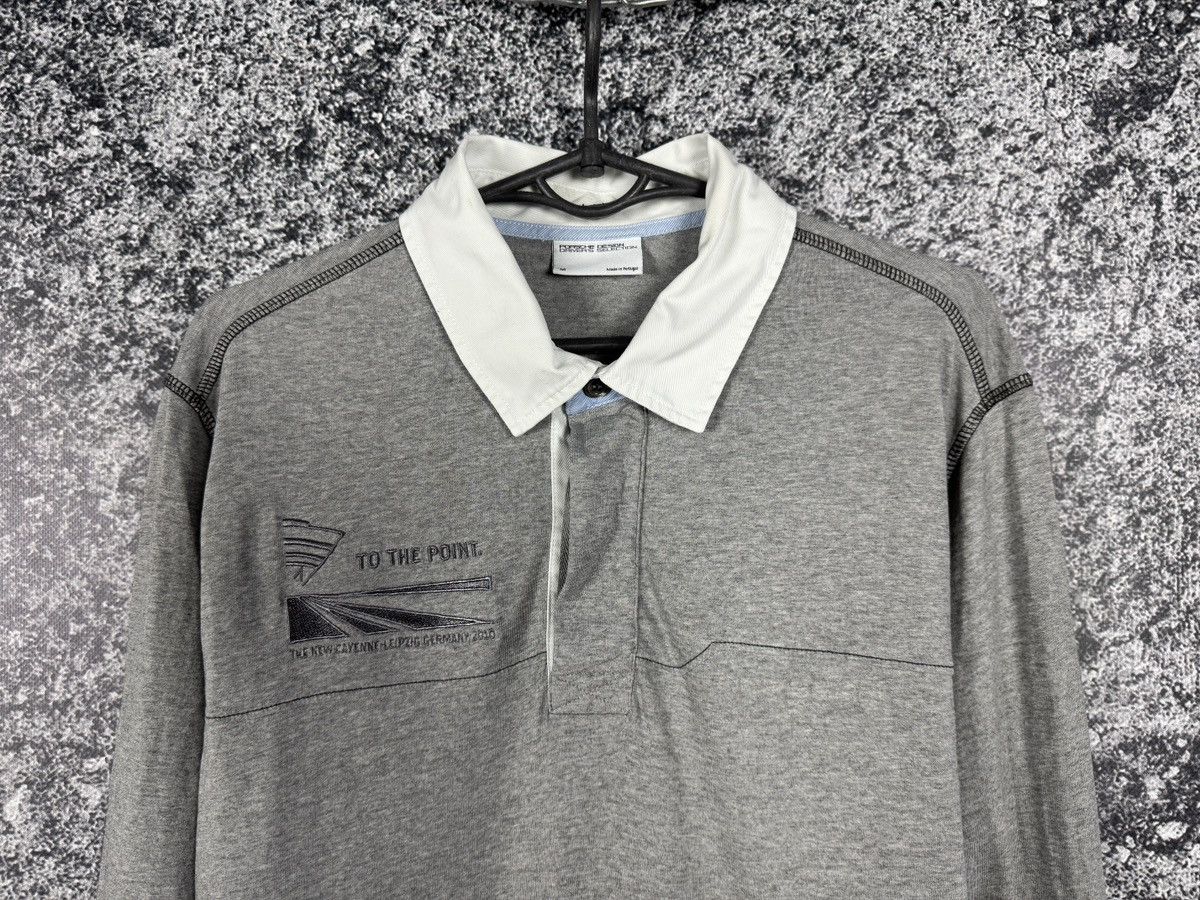 Porsche Design Porsche Design Long Sleeve Polo Racing Shirt Driver’s Size M Size US M / EU 48-50 / 2 - 2 Thumbnail