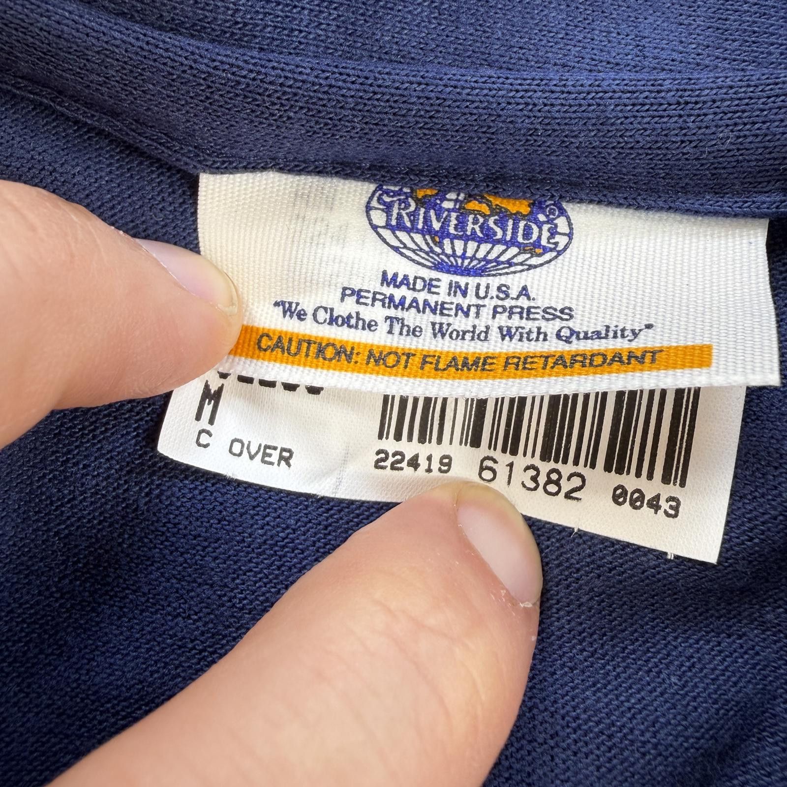 Other Vintage 90s Pepsi Cola Polo Shirt Made in USA Navy Workwear Size US M / EU 48-50 / 2 - 4 Thumbnail